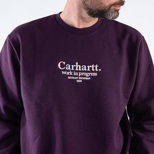 ISO Carhartt WIP Commission Sweat I028390 BOYSENBERRY